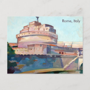 Rome, Italy   Castel Sant' Angelo Postcard