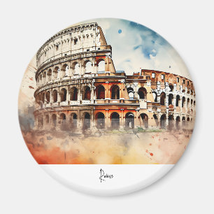  Rome Italy Colosseum  Magnet