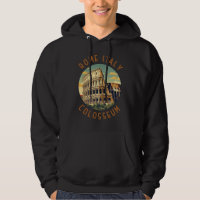 Rome Italy Colosseum Travel Art Vintage