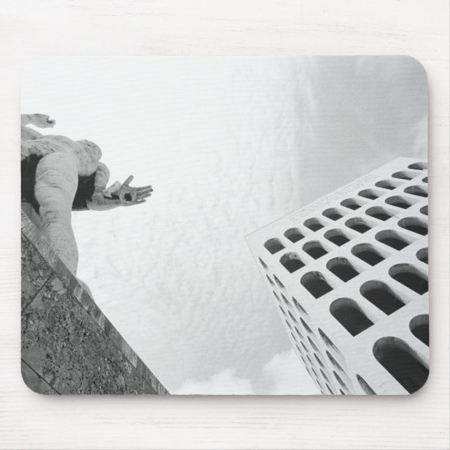 Rome Italy, EUR Palazzo del Lavoro 2 Mouse Mat (Front)