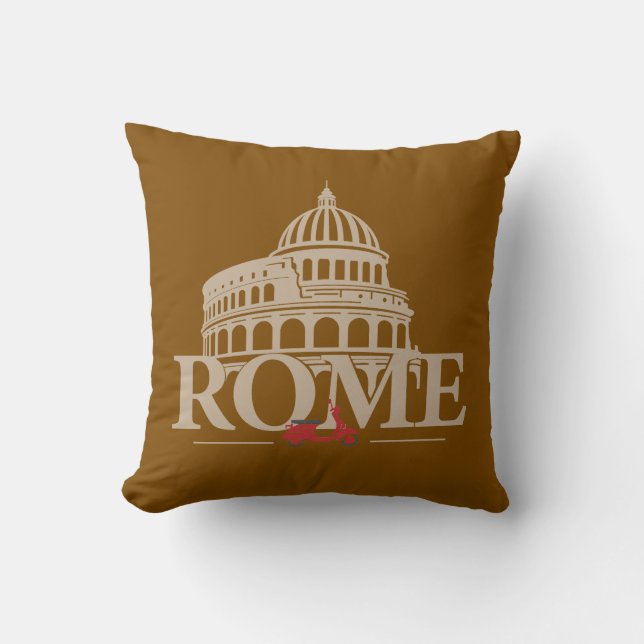 Rome Italy Europe Cushion (Front)