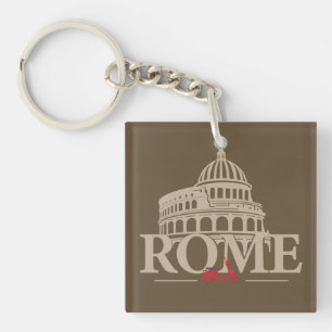 Rome Italy Europe Key Ring
