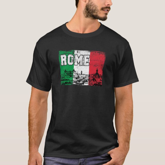 Rome Italy Europe T-Shirt (Front)