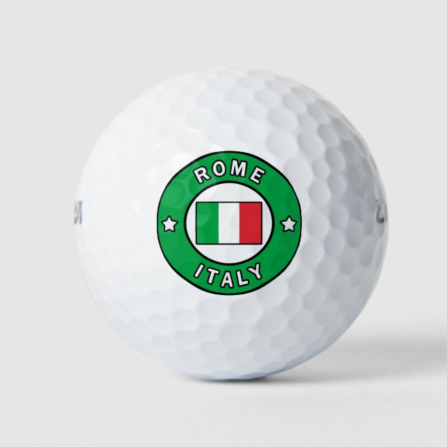 Rome Italy Golf Balls (Front)
