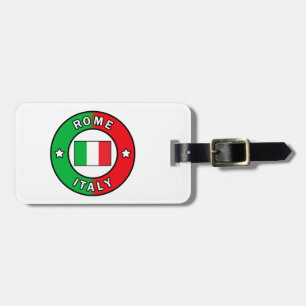 Rome Italy Luggage Tag