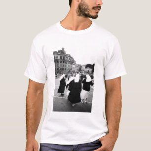 Rome Italy, Nun Patrol! (NR) T-Shirt