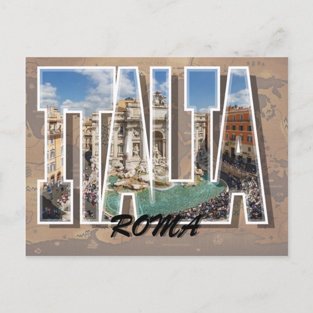 Rome, Italy Postcard (Front)