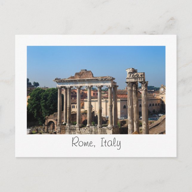 Rome, Italy postcard (Front)
