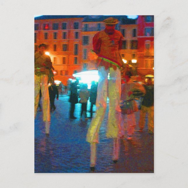 Rome Italy Postcard (Front)