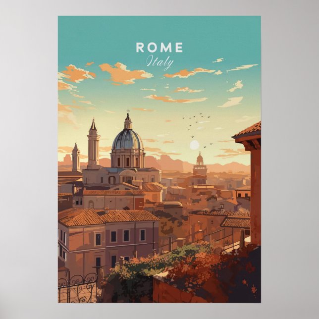 Rome, Italy Poster (Front)