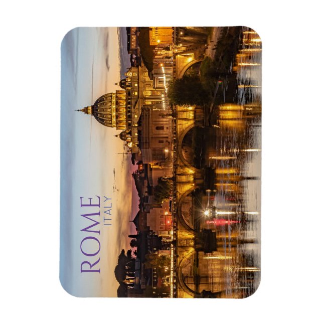 Rome Italy Souvenir Magnet (Vertical)