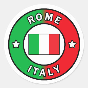 Stamp Sticker-Italy