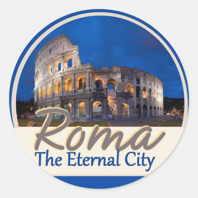 ROME Italy Sticker (Front)