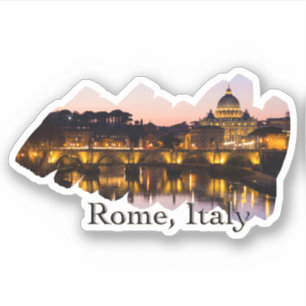 Rome, Italy: The Romantic City at Night