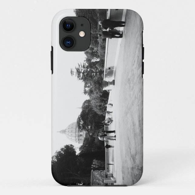 Rome Italy, The Vatican Gardens Case-Mate iPhone Case (Back)