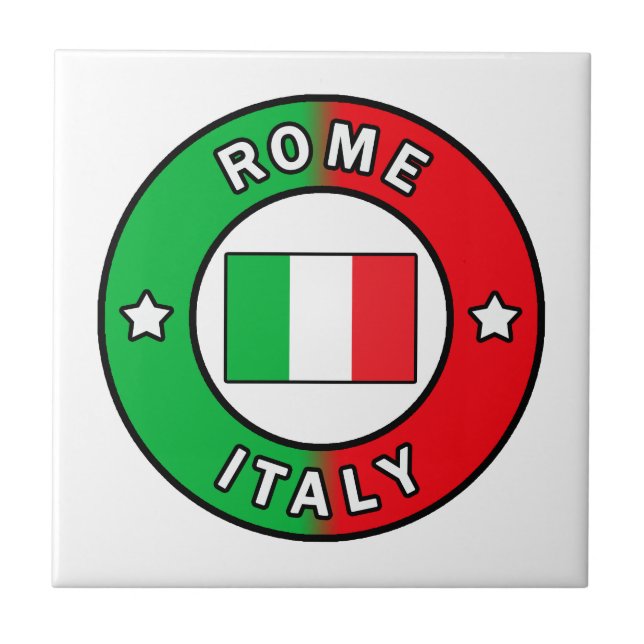 Rome Italy Tile (Front)