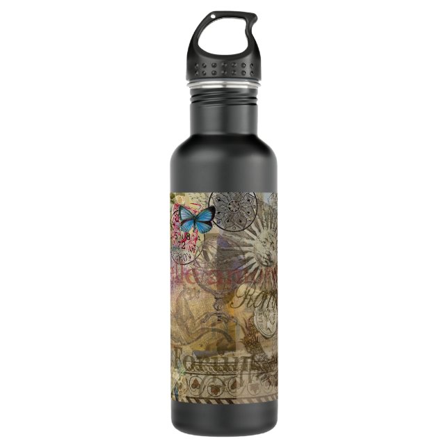 Rome Italy Travel Vacation Holiday City 710 Ml Water Bottle (Front)