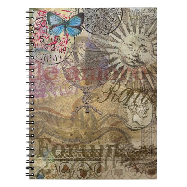Rome Italy Travel Vacation Holiday City Notebook (Front)