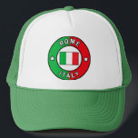 Rome Italy Trucker Hat<br><div class="desc">Rome Italy</div>