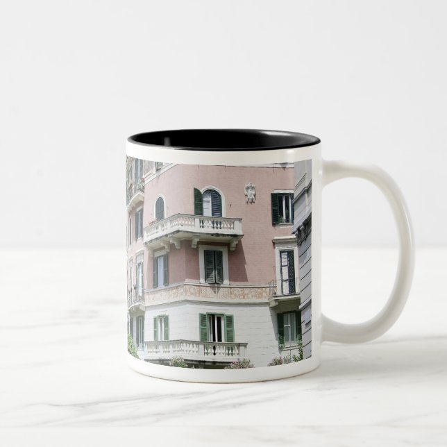 Rome, Italy Two-Tone Coffee Mug (Right)