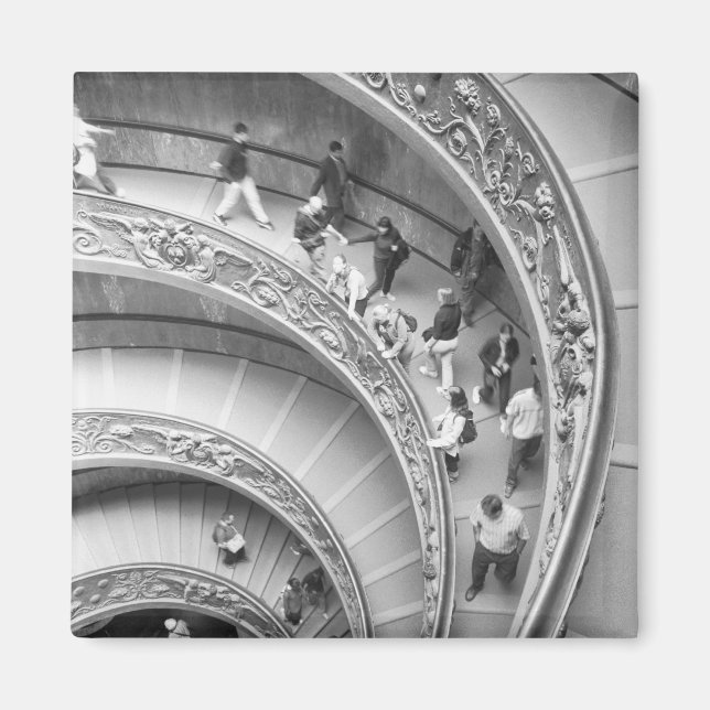 Rome Italy, Vatican Staircase 3 Magnet (Front)