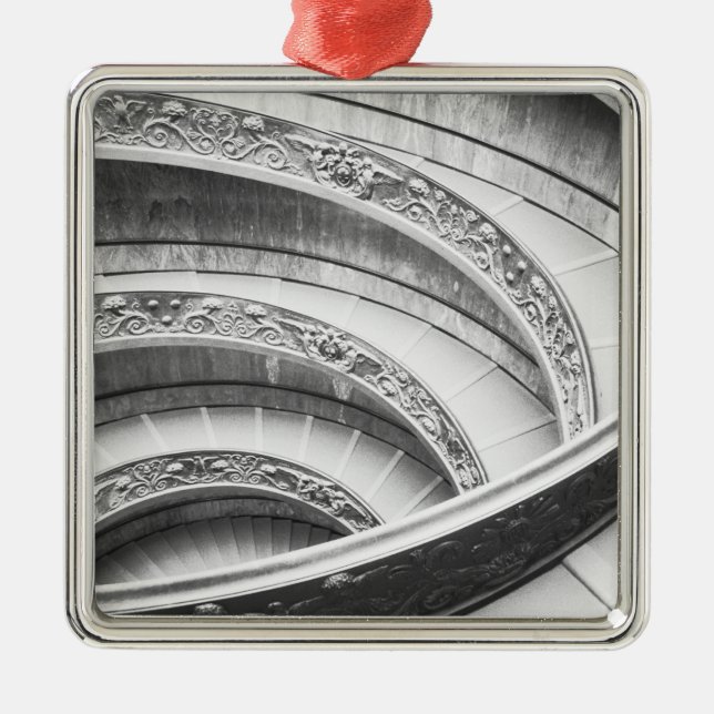 Rome Italy, Vatican Staircase Metal Tree Decoration (Front)