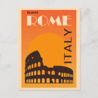 Rome Italy Vintage Italian Colosseum Travel