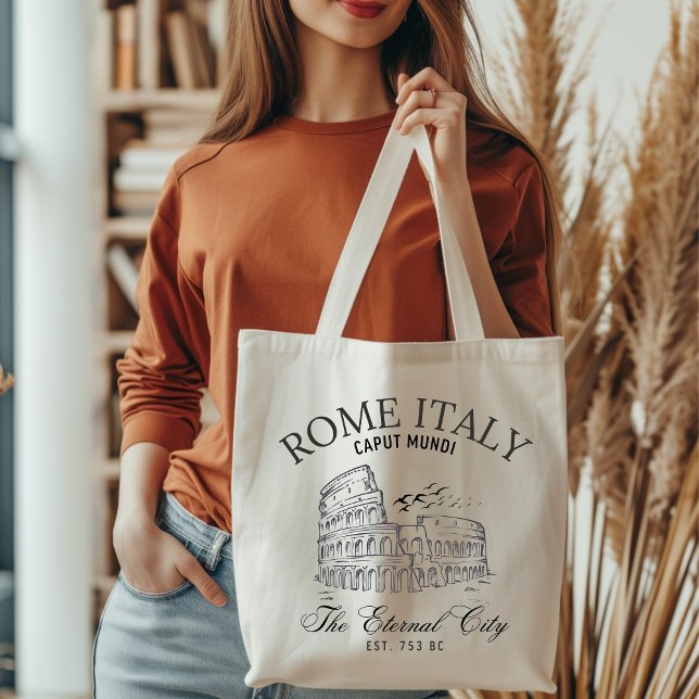 Rome Italy Vintage Roman Colosseum Tote Bag (Creator Uploaded)