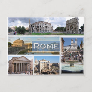 ROME, Lazio, Italy, Europe, Rom, Roma, Postcard