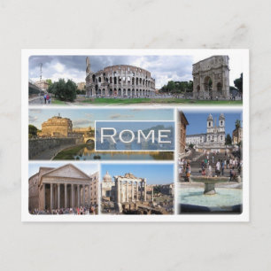 ROME, Lazio, Italy, Europe, Rom, Roma, Postcard