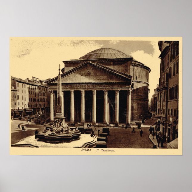 Rome, Pantheon Poster (Front)