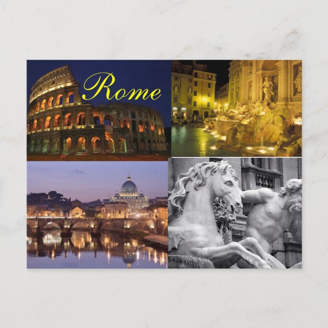 Rome postcard (Front)