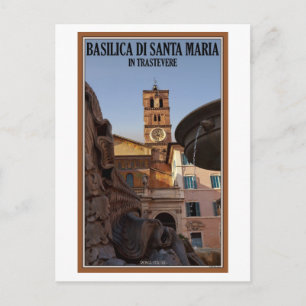 Rome - Santa Maria in Trastevere Postcard