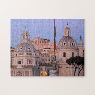 Rome skyline at sunset jigsaw puzzle