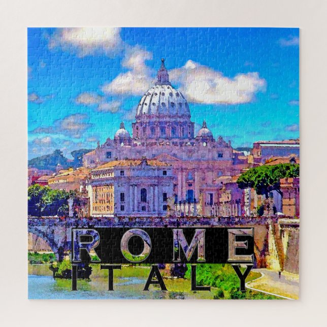 Rome Square Puzzle (Vertical)