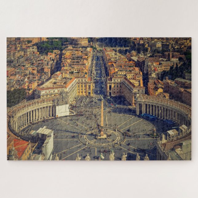 Rome-St.Peter Jigsaw Puzzle (Horizontal)
