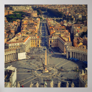 Rome St.Peter Poster