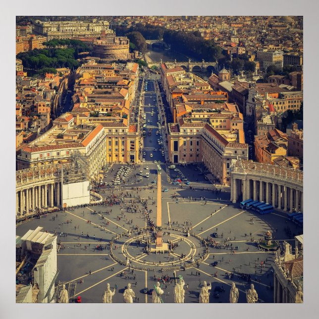 Rome St.Peter Poster (Front)