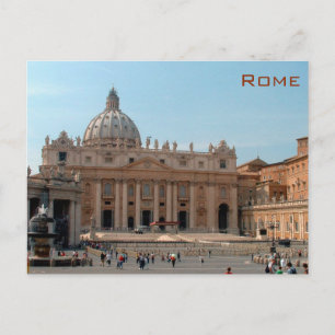 Rome - St Peter's Basilica Postcard