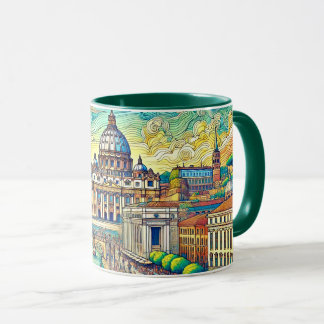 Rome, The City of Emperors and Legends Mug