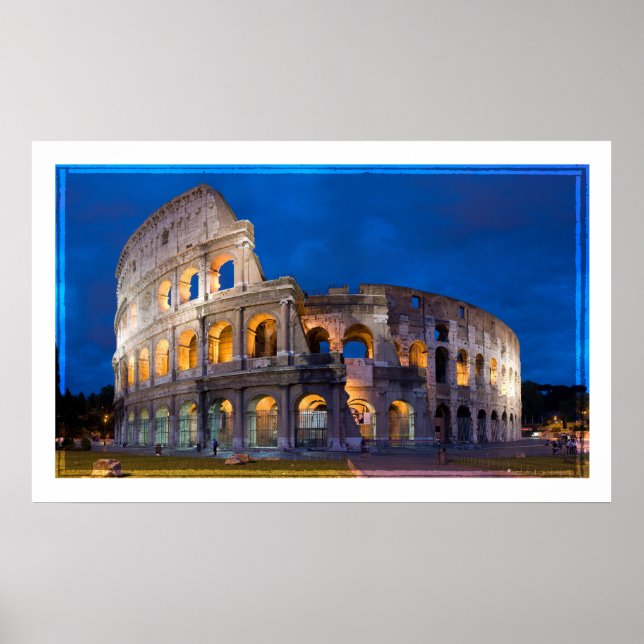 Rome The Colosseum Poster (Front)