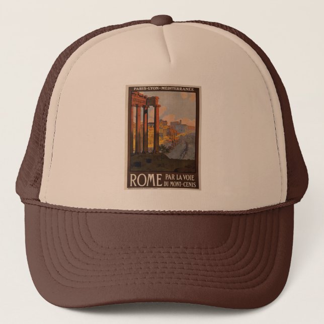 Rome through the Mont-Cenis Trucker Hat (Front)