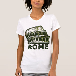Rome Travel Design with Iconic Italian Lan T-Shirt