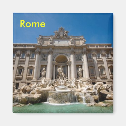 Image of Rome Trevi Fountain Magnet