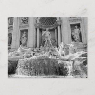 Rome, Trevi Fountain Postcard