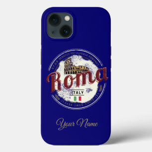Rome Vintage coliseum Italy souvenir iPhone 13 Case