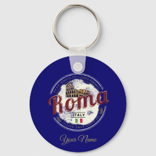 Rome Vintage coliseum Italy souvenir Key Ring