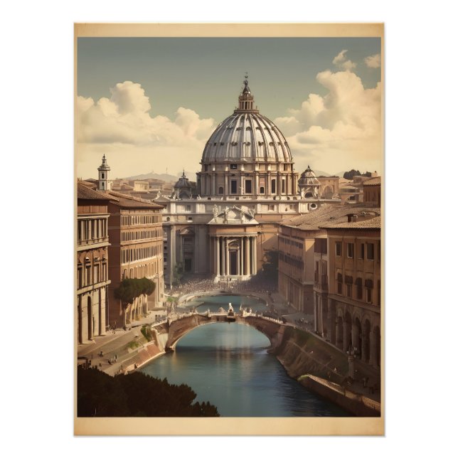 Rome vintage poster (Front)