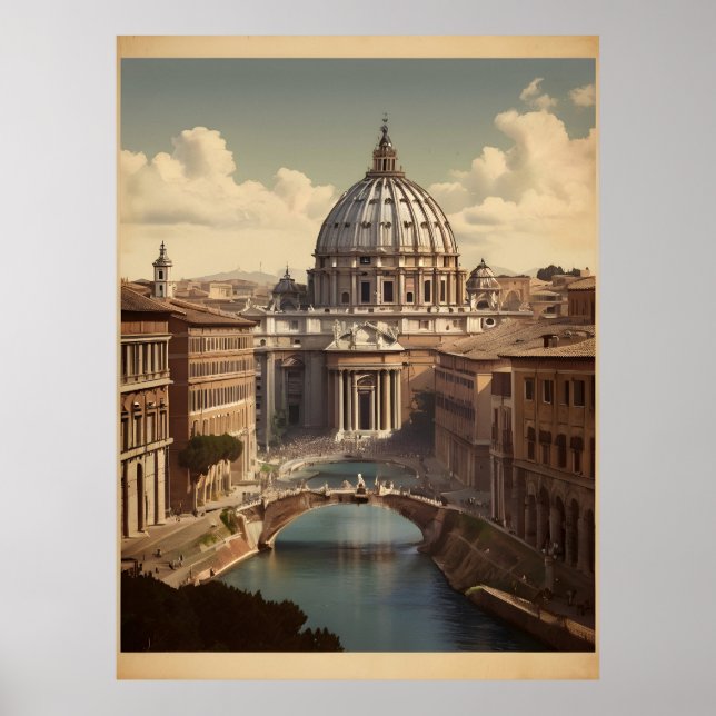Rome vintage poster (Front)