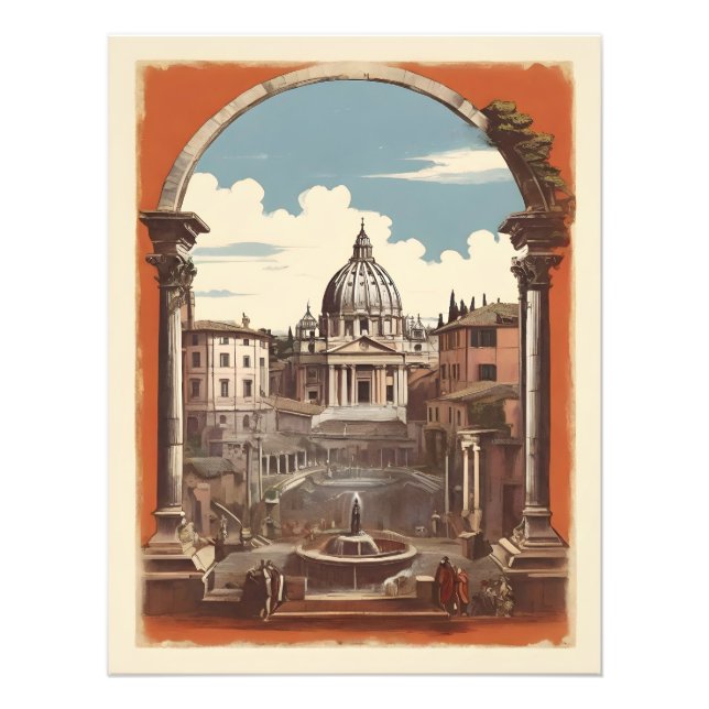 Rome vintage poster (Front)